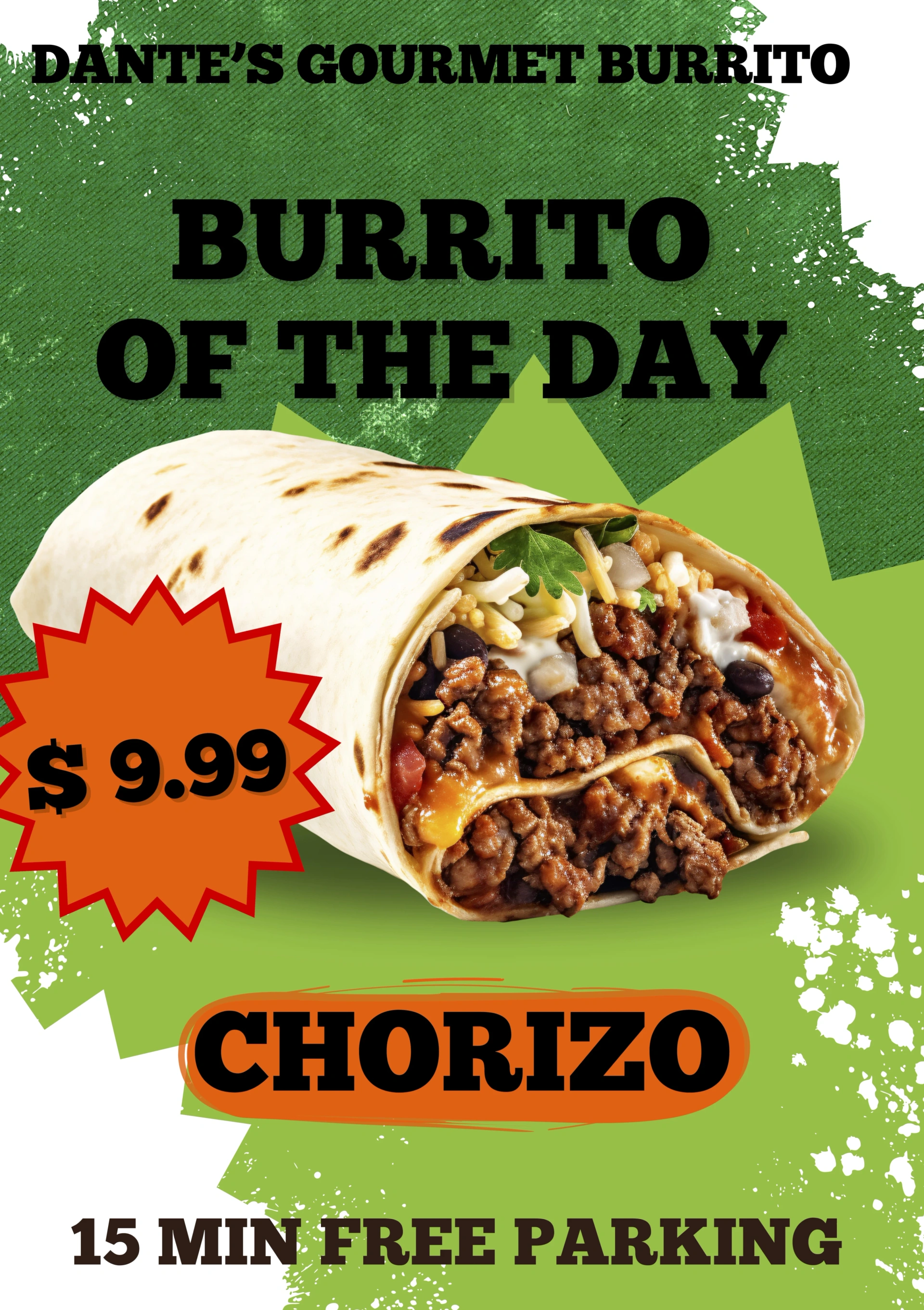 Chorizo Burrito